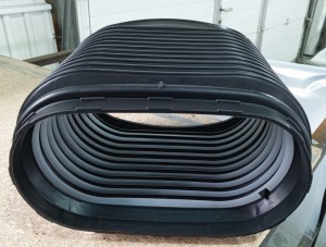 Уплотнитель гофрированный воздухозаборника